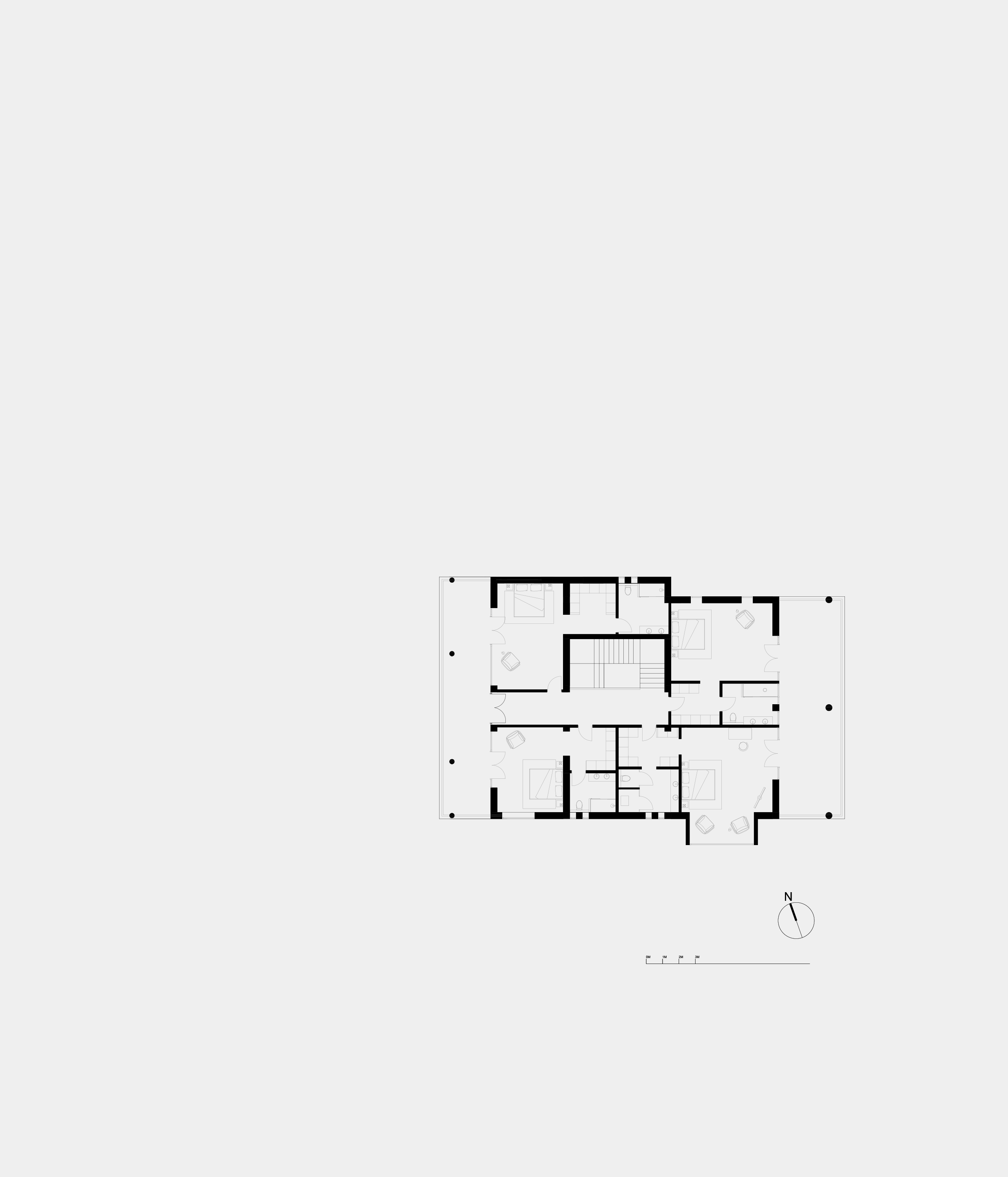IA2152 - TOWN HOUSE - First Floor, Proposed General Arrangment